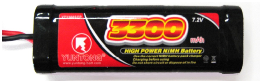 Yuntong 3300mAh 7.2v Ni-MH Battery Pack
